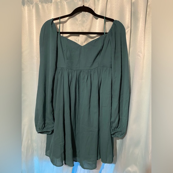 Abercrombie & Fitch Green Dress - Picture 3 of 4